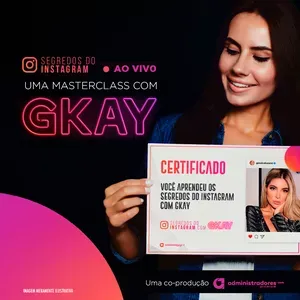 Capa: Baixar Segredos do Instagram GKAY: Domine o Crescimento