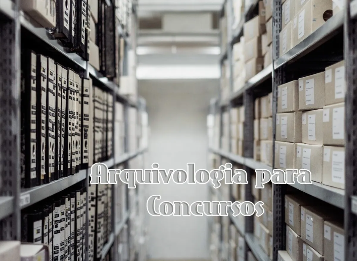 Capa: Arquivologia para Concursos: Baixe o Curso A Casa do Concurseiro