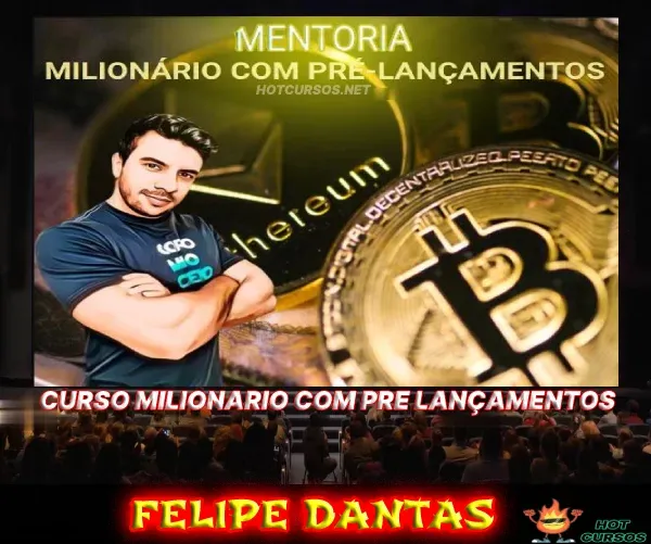 Capa: Baixar Curso de Criptomoedas Felipe Dantas: Do Zero ao Avançado