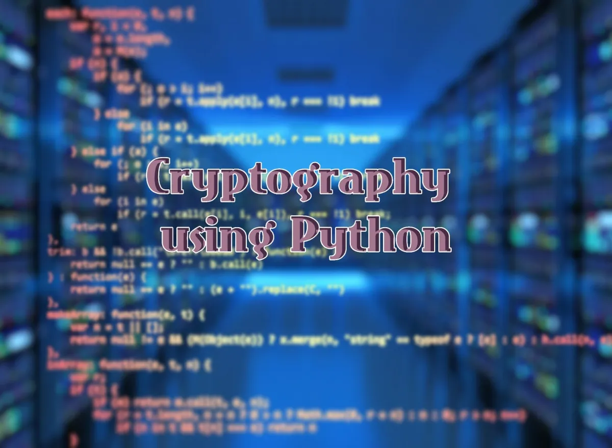 Capa: Baixar Curso Cryptography using Python Udemy: Aprenda Criptografia Essencial!