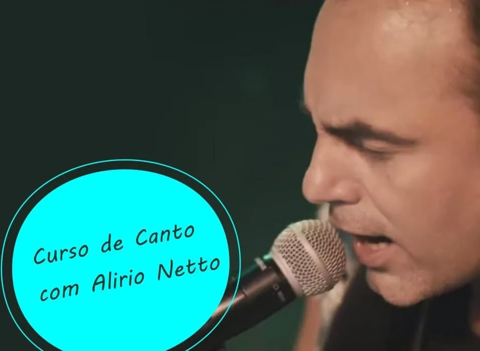 Capa: Curso de Canto Alirio Netto: Download para Dominar sua Voz