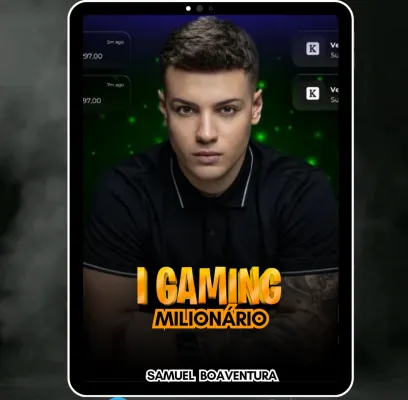 Capa: IGAMING MILIONÁRIO Samuel Boaventura: Baixar Curso Completo