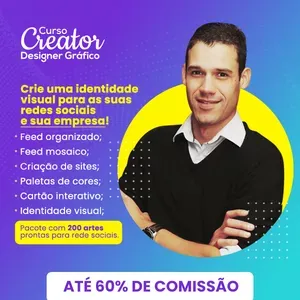 Capa: Baixar Creator Designer Gráfico: Curso Completo Download