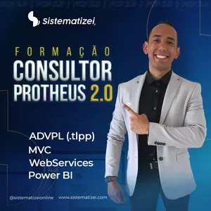 Capa: Baixar Curso Consultor Protheus 2.0 – Junior Placido | Completo