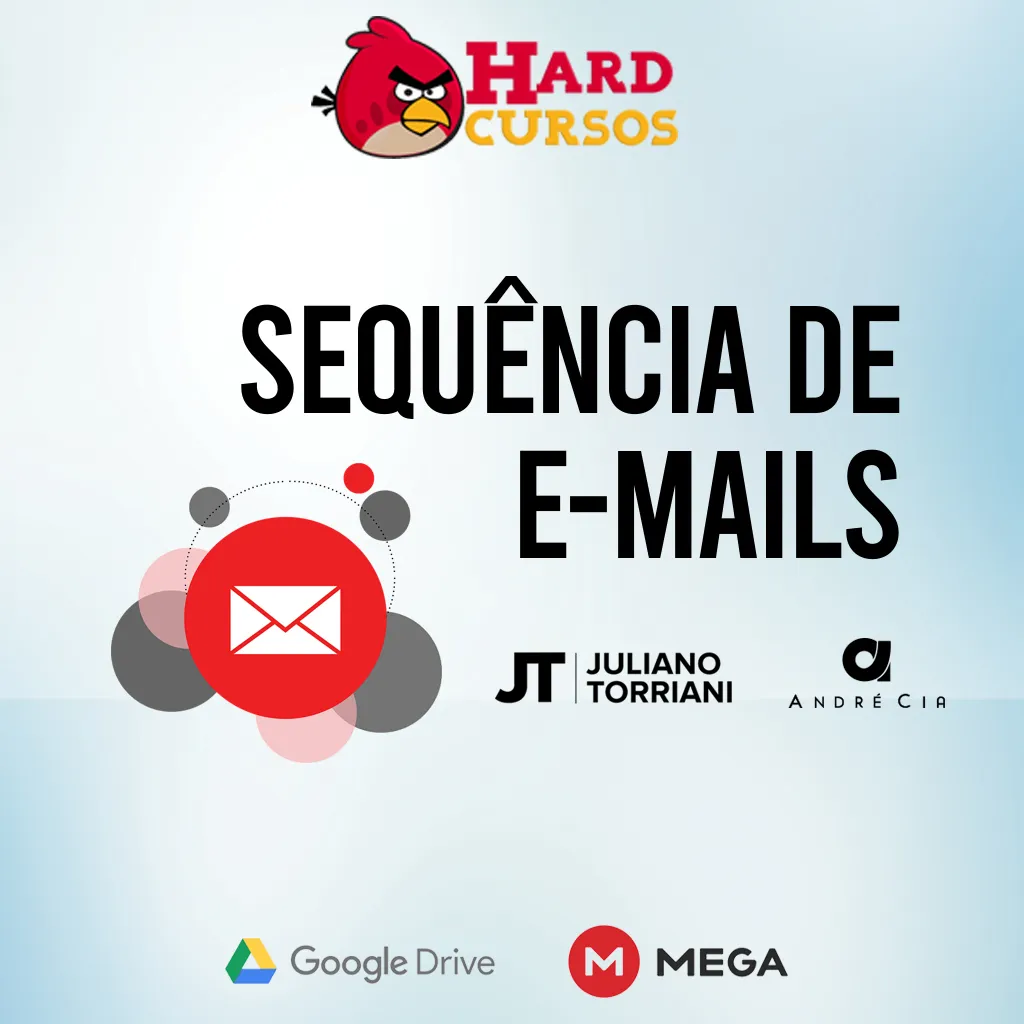 Capa: Baixar Sequência de E-mails André Cia e Juliano Torriani: Domine o Copywriting