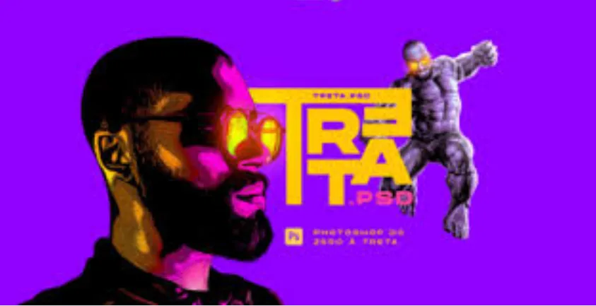 Capa: TRETA.PSD Download: Domine o Photoshop com Talles Ramiro!
