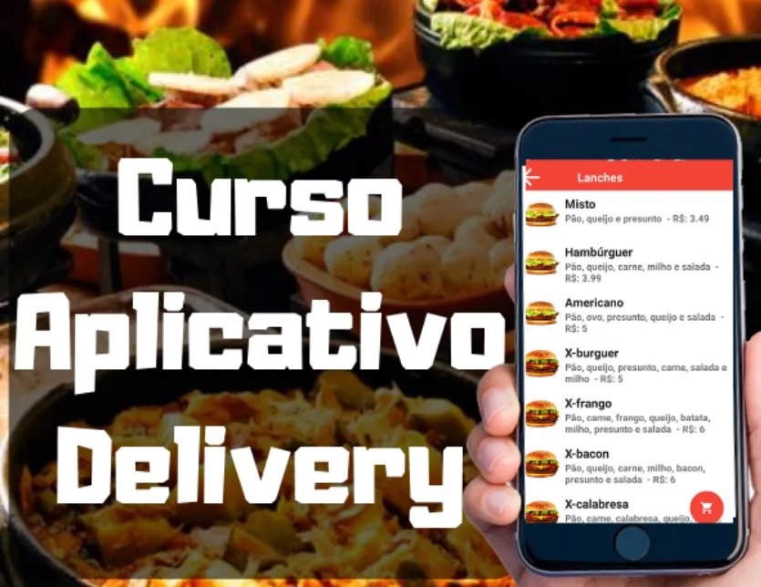 Capa: Baixar Curso Aplicativo Delivery Deivid Rothen – Seu Negócio Online