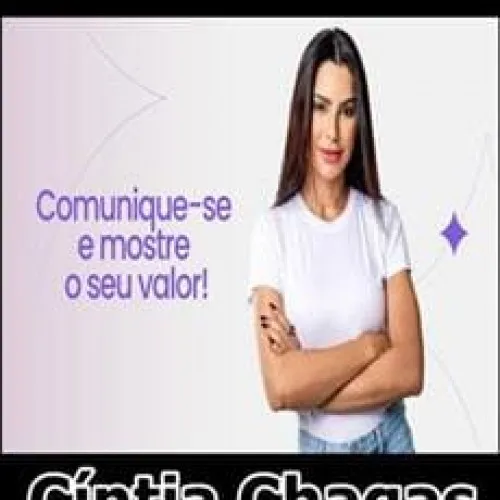 Capa: Baixar Comunique-se Cintia Chagas: Curso Completo Download
