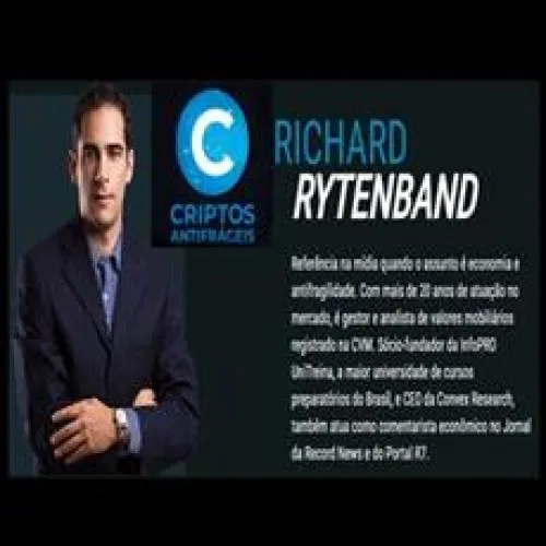 Capa: Criptos Antifrágil Rytenband: Baixar Curso Completo Agora!
