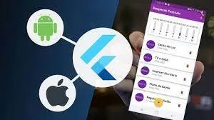 Capa: Baixar Flutter e Desenvolver Apps Android/iOS 2021