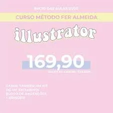 Capa: Curso Illustrator Fer Almeida: Download e Domine o Design