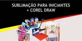 Capa: Sublimação Para Iniciantes + CorelDRAW: Baixar Curso