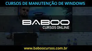Capa: BABOO Manutenção Windows: Download Completo do Curso | 2019