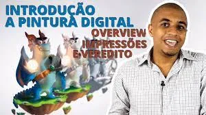 Capa: Curso Introdução a Pintura Digital Guilherme Freitas: Baixar Completo