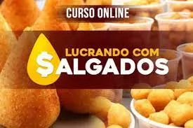 Capa: Curso Lucrando com Salgados André Almeida Download Completo