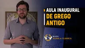 Capa: Curso Grego Antigo Schola Clássica: Baixar Completo