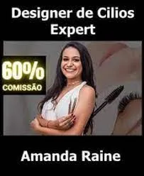 Capa: Curso Amanda Raine: Baixar Expert Design de Cílios Completo!