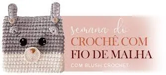Capa: Baixar Curso de Crochê Fio de Malha Blush Crochet Completo