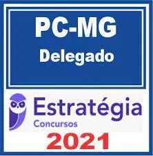 Capa: Baixar PC MG Delegado Estratégia 2021 Completa!