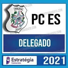 Capa: PC ES Delegado 2021: Baixar Pacote Completo de Provas e Conteúdo