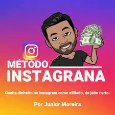 Capa: Método Instagrana Júnior Moreira: Baixar Curso Completo e Transformar Seu Instagram