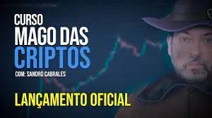 Capa: Mago das Criptos Sandro Cabrales: Baixe o Curso Agora!
