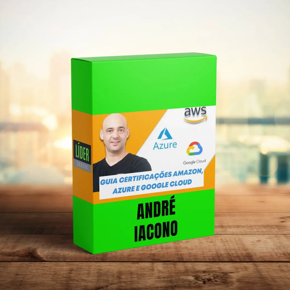 Capa: Baixar Certificações AWS, Azure e Google Cloud | André Iaco