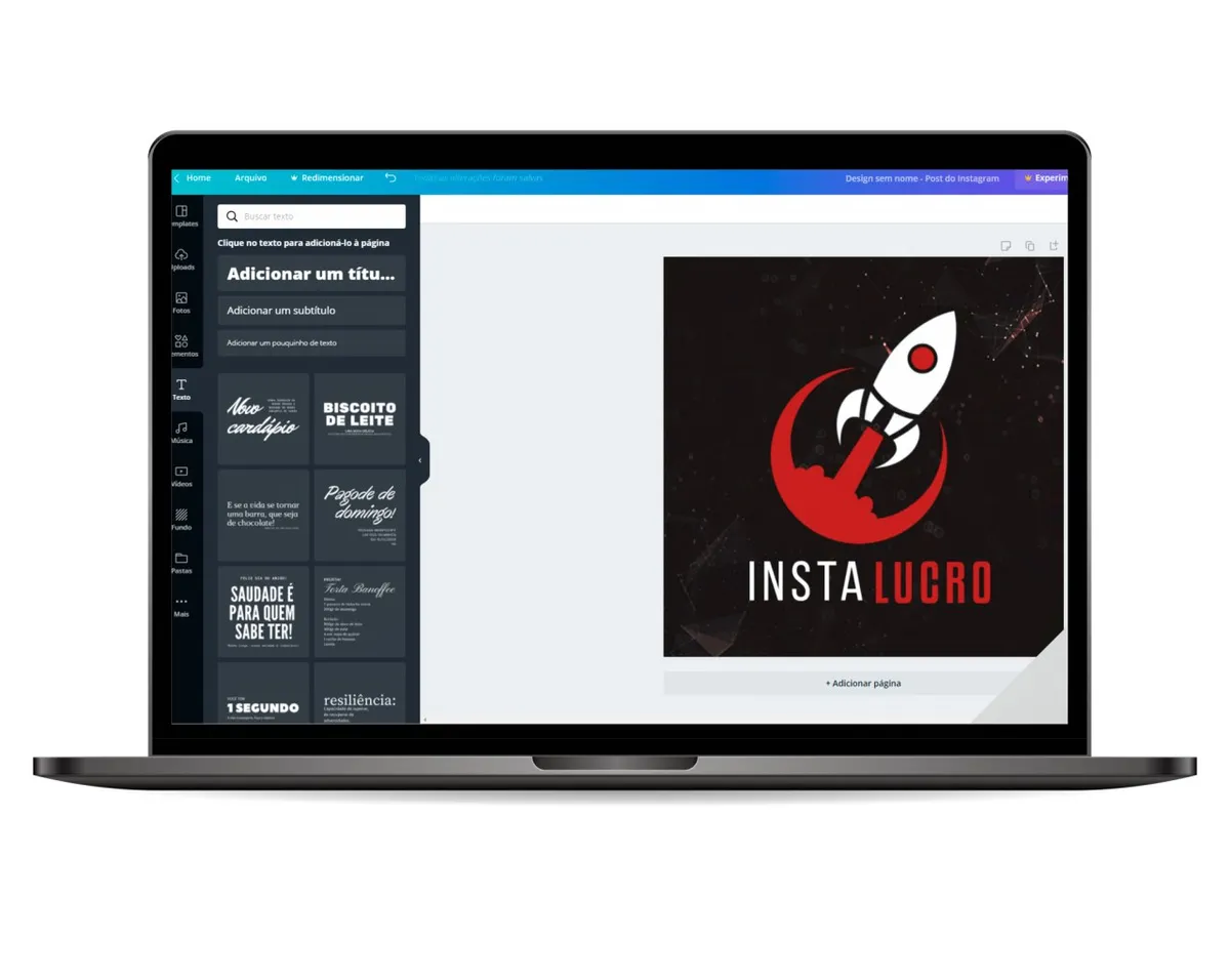 Capa: Insta Lucro: Baixar Curso Completo + Bônus Exclusivos
