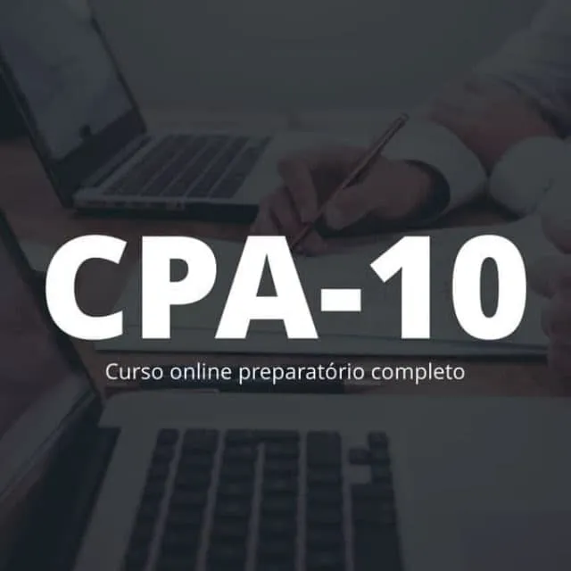 Capa: Curso CPA-10 Guilherme Almeida: Baixar Conteúdo Completo!