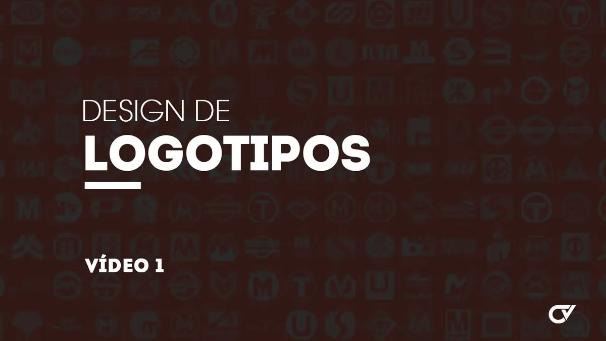 Capa: Design de Logotipos com Caio Vinicius: Baixar Curso Completo