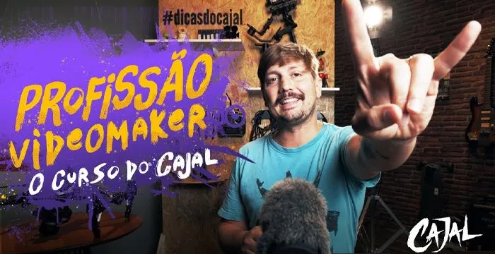 Capa: Profissão Videomaker Daniel Cajal: Baixar Curso Completo Agora!