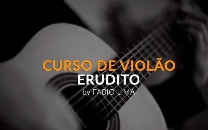 Capa: Baixar Curso Fábio Lima: Violão Erudito Completo | Download Rápido