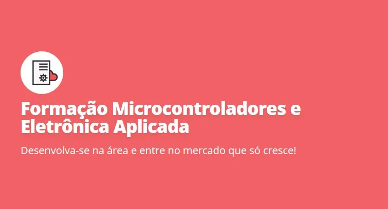 Capa: Baixar Formação Microcontroladores e Eletrônica Alura – Curso Completo