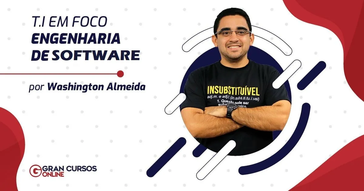 Capa: Baixar Curso Engenharia de Software: Prof. Washington Almeida