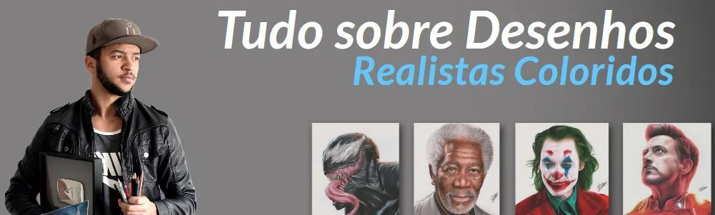 Capa: Cleison Magalhães: Desenho Realista Lápis Cor – Download Curso Completo