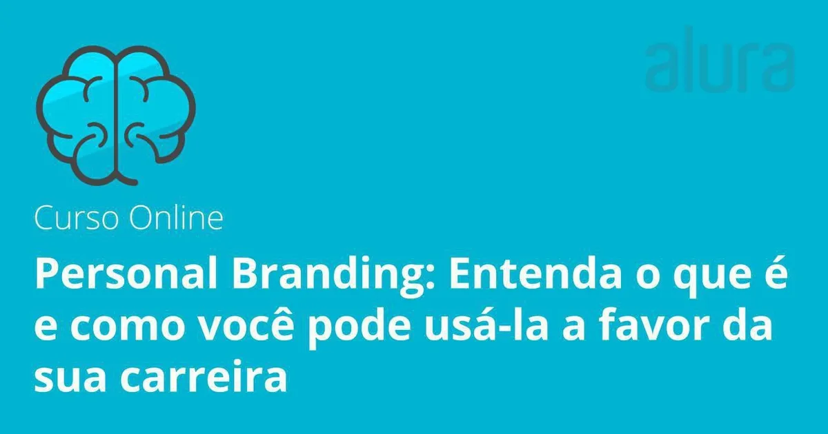 Capa: Baixar Alura Marketing Pessoal: Domine sua Carreira