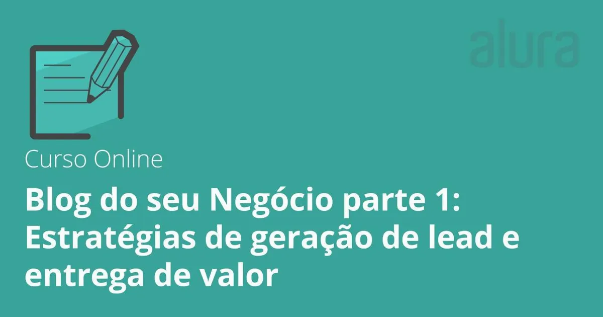 Capa: Curso Marketing Alura: Baixar Conteúdo Completo Agora!