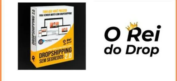 Capa: Dropshipping Sem Segredos: Baixar Rei do Drop Completo