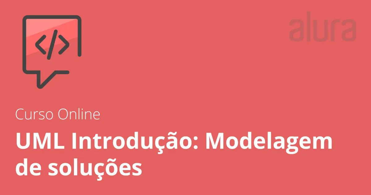 Capa: UML Introdução: Baixe o Curso de Modelagem de Soluções