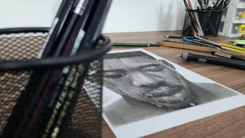 Capa: Curso Desenho Realista Reginaldo Borges: Baixe Agora!