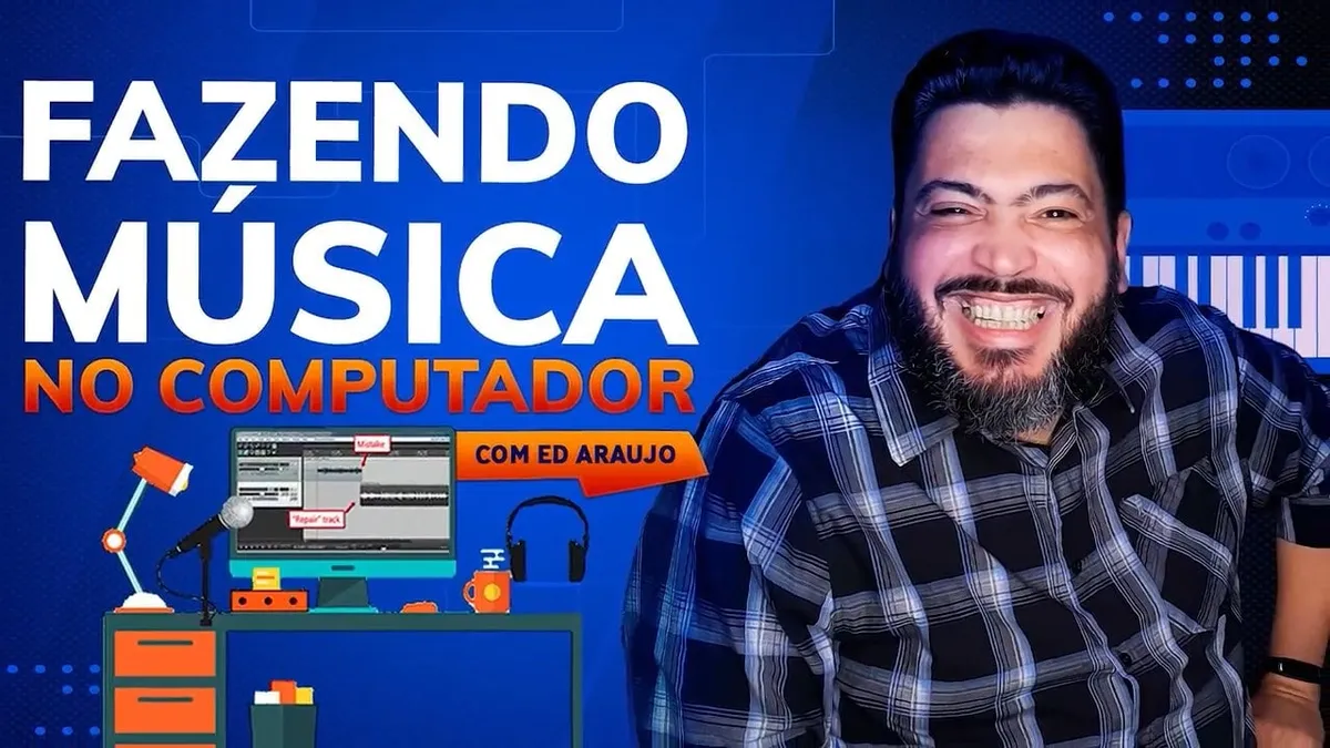 Capa: Baixar Curso Ed Araújo: Domine a Produção Musical no PC