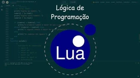 Capa: Baixar Lógica de Programação c/ Lua por André Vicente (2024)