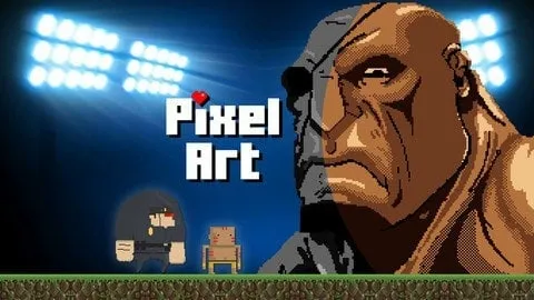 Capa: Baixar Pixel Art para Games: Curso Completo com Wiliam Nascimento