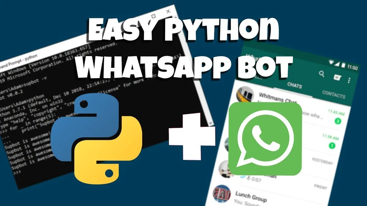 Capa: Baixar Python na Prática: Bot WhatsApp Completo em Download