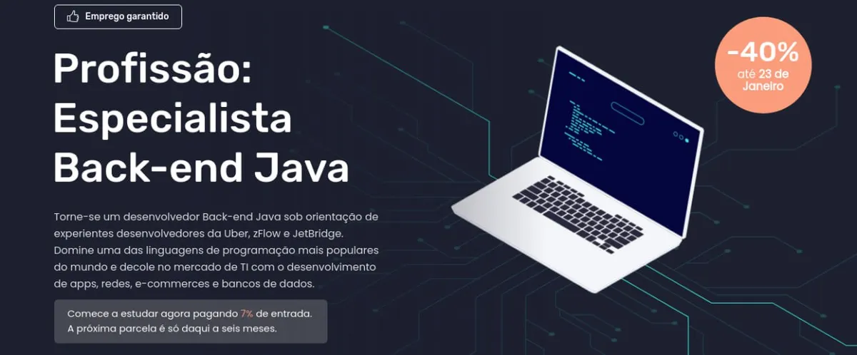 Capa: Baixar Curso Back-End Java EBAC: Completo + Download!