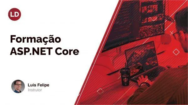 Capa: Formação ASP.NET Core Luis Dev: Baixar Agora!