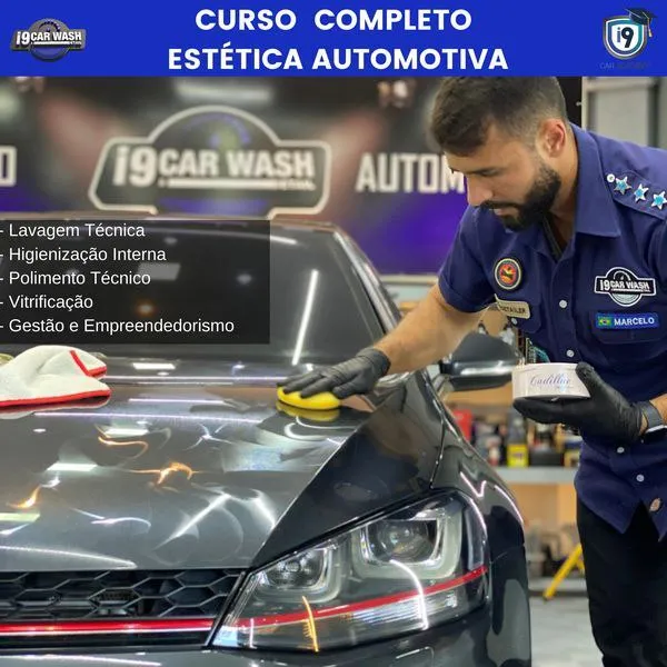 Capa: Baixar Estética Automotiva Marcelo Calixto: Curso Completo Download