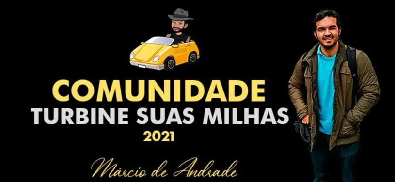 Capa: Turbine Milhas Aéreas: Baixar Curso Márcio de Andrade Agora