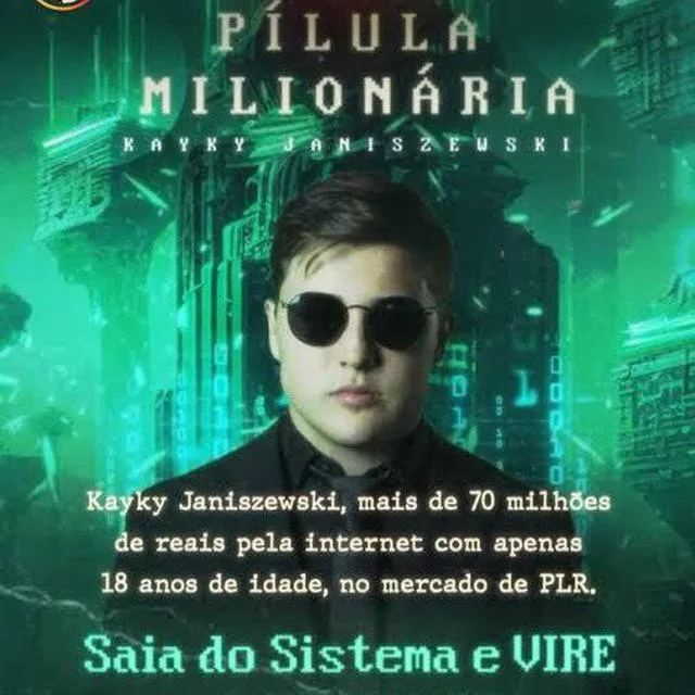 Capa: Baixar Pílula Milionária Kayky Janiszewski: Conteúdo Exclusivo
