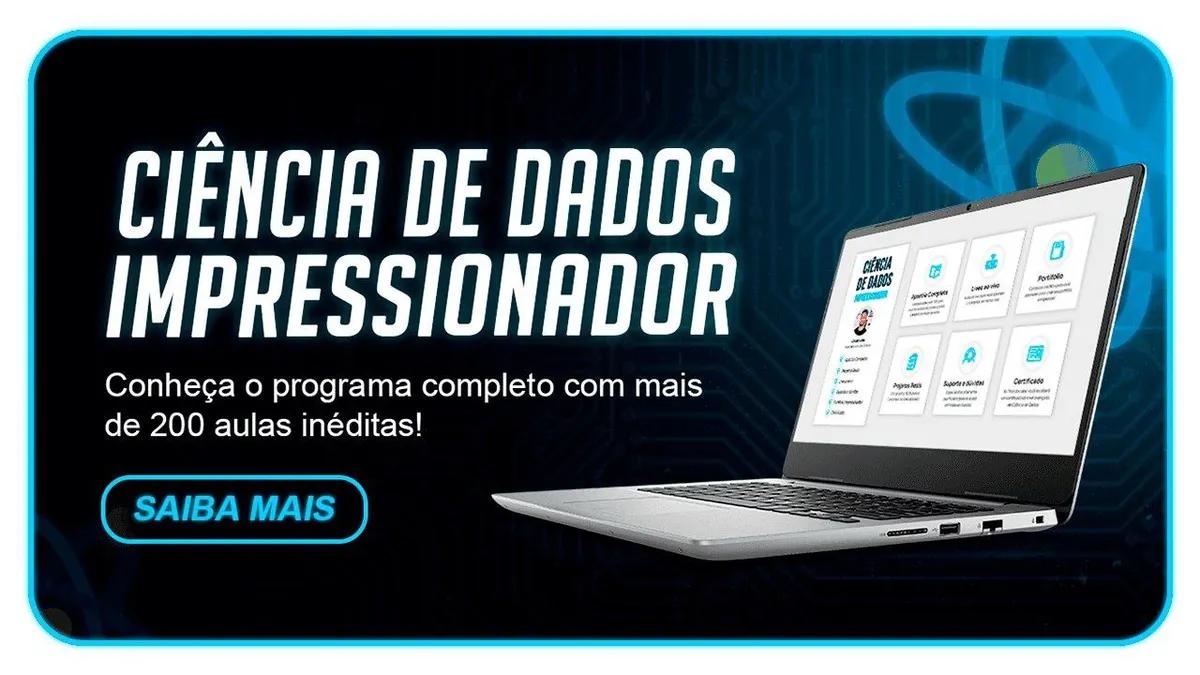 Capa: Ciência de Dados Impressionador Download: Domine a Área em 72h!